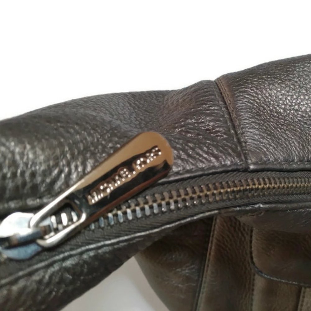 Michael Kors Leather Hobo Shoulder Bag - Picture 8 of 10
